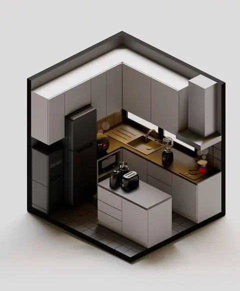 Modular Kitchen Interior in Tirunelveli & Nagercoil